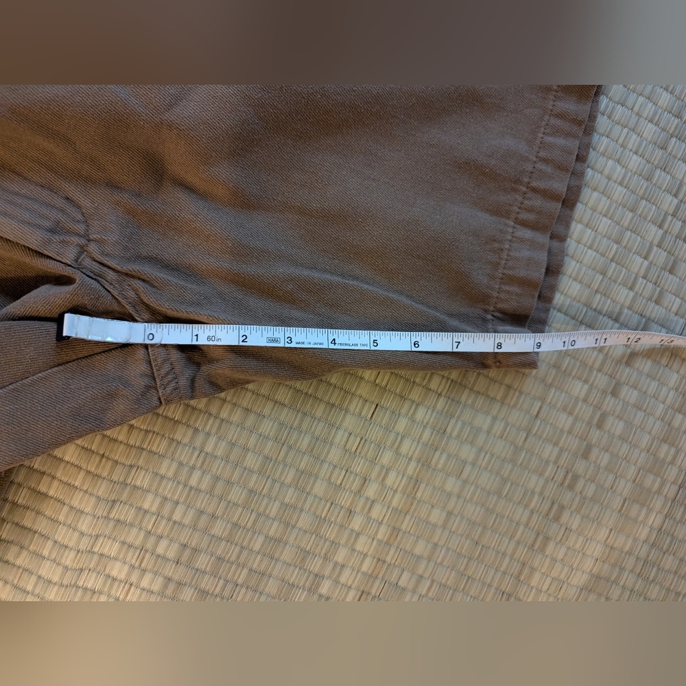 Jungmaven Men's Flat Front Shorts — Taupe Brown - Picture 5 of 5